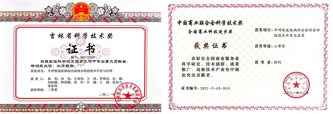 荣誉奖项